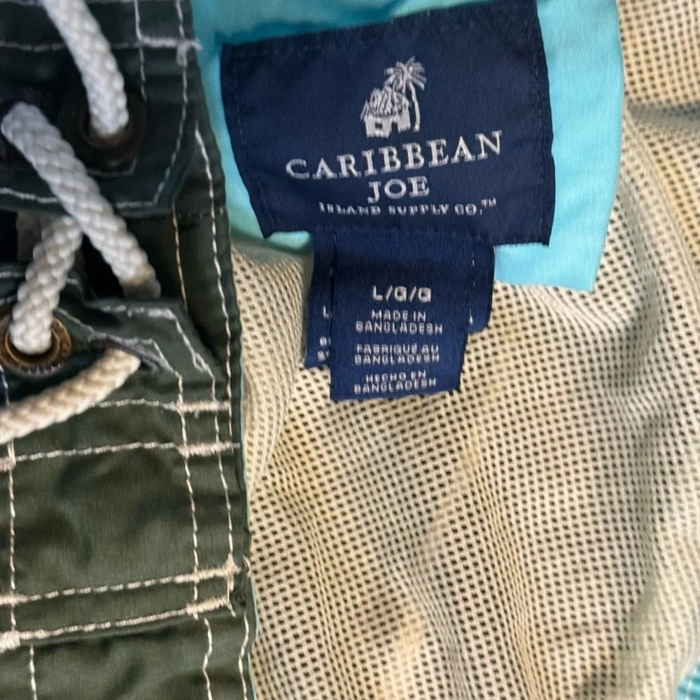 🍍CARIBBEAN JOE SWIN TRUNKS 🍍SIZE LARGE🍍U-1